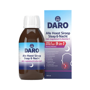 Daro Alle Hoest Siroop Slaap & Nacht 150ML