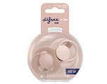 Difrax LOVI Prime Pacifier 6-18 Months - Nude/Blush 2ST