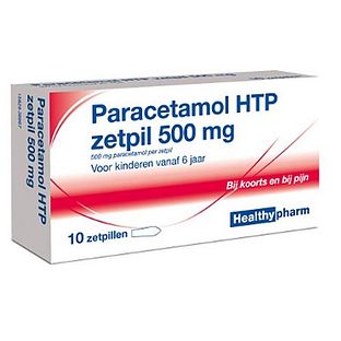 Healthypharm Paracetamol HTP Zetpil 500mg 10ST