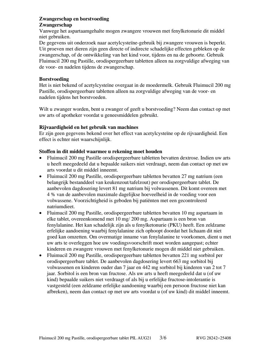 Pastille 200mg Zuigtabletten afbeelding van document #3, leaflet