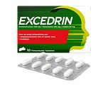 Excedrin Filmomhulde Tabletten, bij migraine en hoofdpijn 10ST
