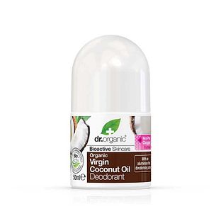 Dr Organic Virgin Coconut Oil Deodorant Roll-On 50ML Dr Organic Virgin Coconut Oil Deodorant Roll-On 50ML