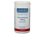 Lamberts L-phenylalanine 500mg Capsules 60CP