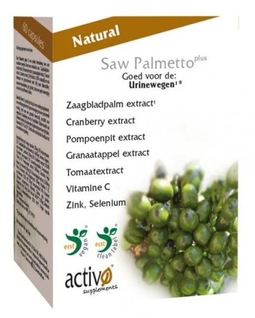 Activo Saw Palmetto Plus Capsules afbeelding
