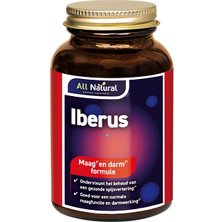 All Natural Iberus Maag en Darm Formule 60VCP