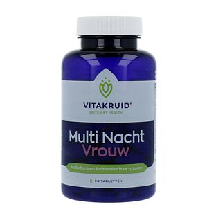 Vitakruid Multi Nacht Vrouw 100% Vegan 90TB