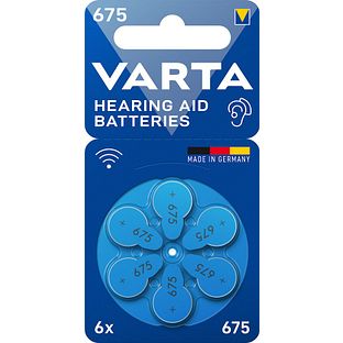 Varta Gehoorapparaat Batterijen Type 6ST