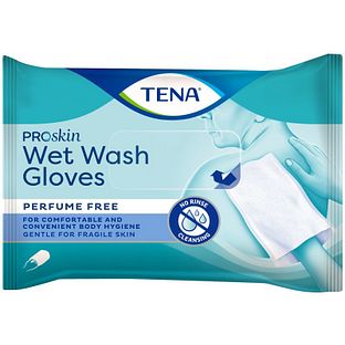 TENA Wet Wash Glove Perfume Free 5ST TENA Wet Wash Glove Perfume Free 5ST