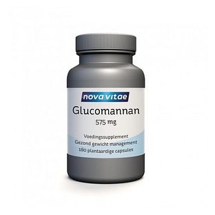 Nova Vitae Glucomannan Konjac Afslankpillen 180CP