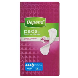 Depend Pads Extra 10ST