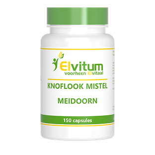 Elvitum Knoflook Mistel Meidoorn Capsules 150CP