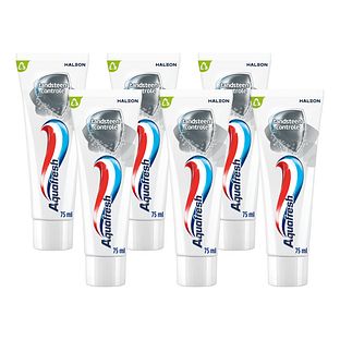 Aquafresh Tandsteen Controle Tandpasta Multiverpakking 6x75ML Aquafresh Tandsteen Controle Tandpasta Multiverpakking 6x75ML