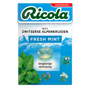 Ricola Fresh Mint Kruidenpastilles 50GR
