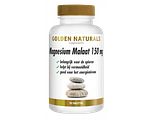 Golden Naturals Magnesium Malaat 150mg Tabletten 90TB
