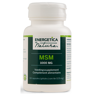 Energetica Natura MSM 1000mg Capsules 60CP