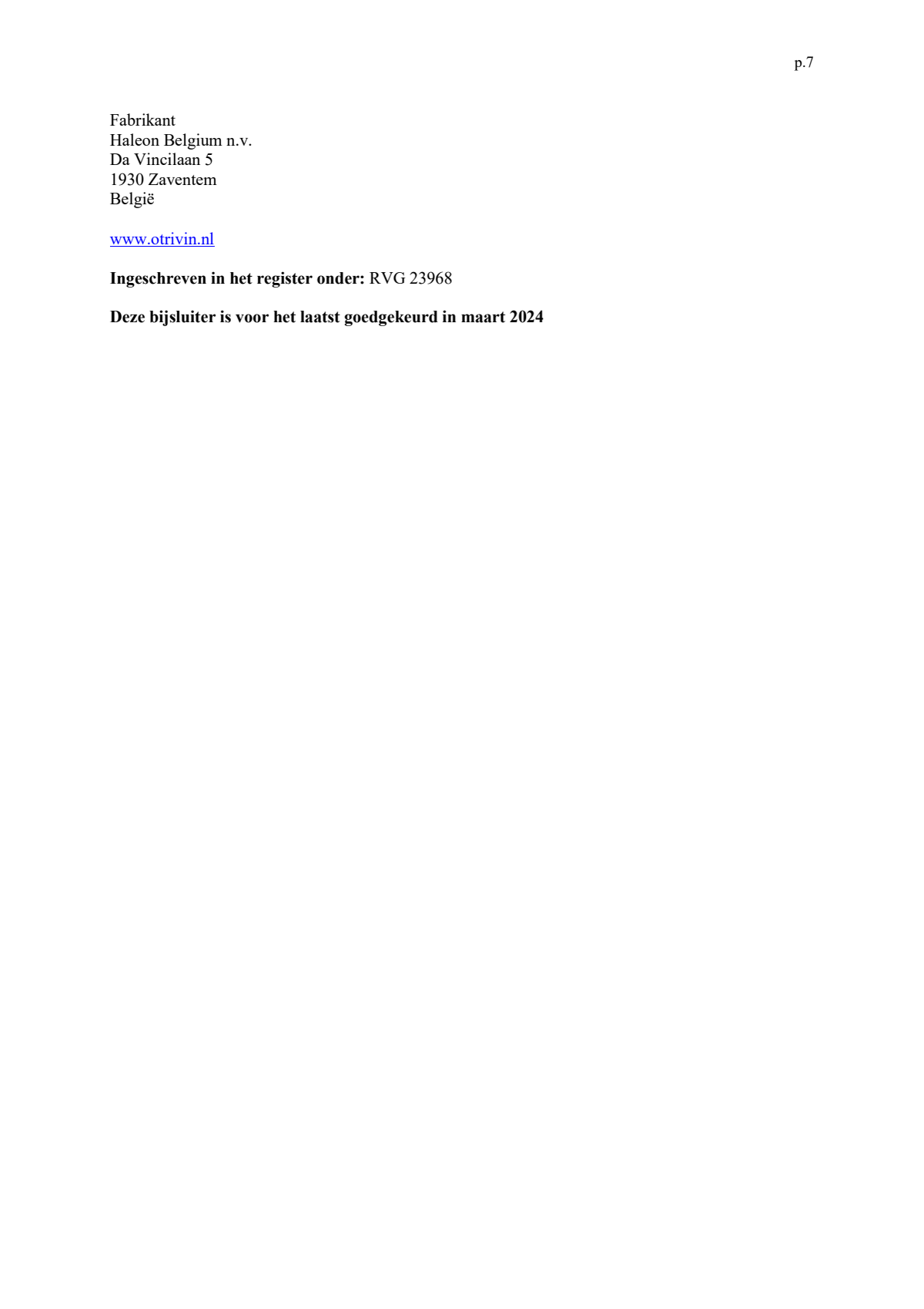 Xylometazoline HCI 0,5 mg/ml Kinder Neusspray bij een verstopte neus afbeelding van document #7, leaflet