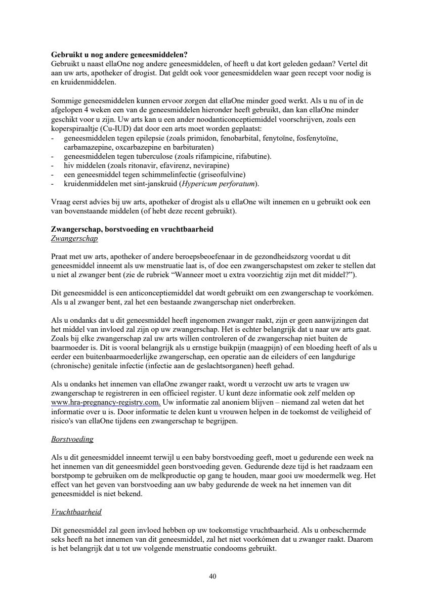 Noodanticonceptie Tablet afbeelding van document #40, leaflet