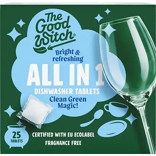 The Good Witch Bright & Refreshing All In 1 Dishwasher Tablets 25ST
