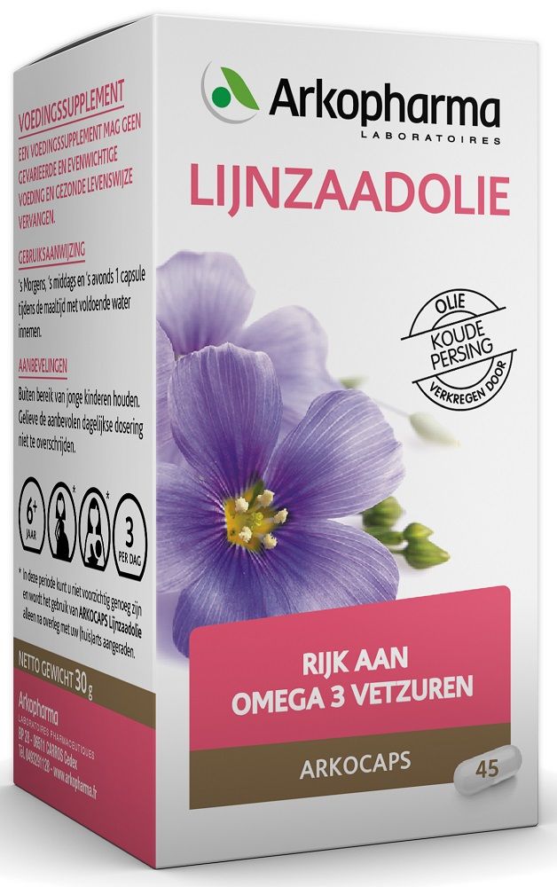 Arkocaps Lijnzaadolie Capsules 45CP