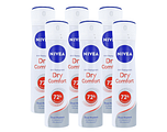 Nivea Dry Comfort Deodorant Spray Multiverpakking 6x150ML
