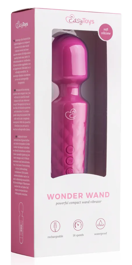EasyToys Wonder Wand Mini Vibrator afbeelding