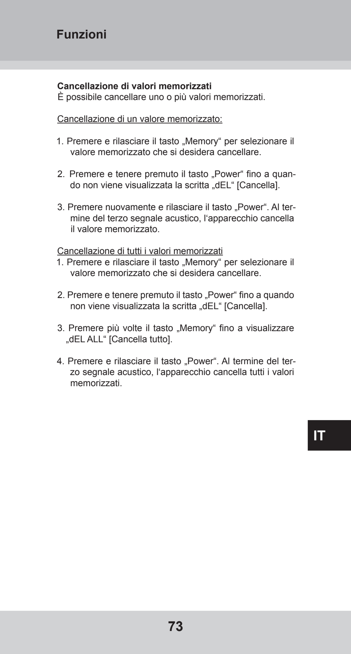 Bovenarm Bloeddrukmeter Desktop afbeelding van document #73, instructions