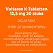 Voltaren K 12,5 mg  pijnstiller Filmomhulde Tabletten Diclofenac-Kalium 20TB