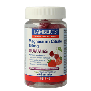 Lamberts Magnesium Citraat Gummies 40ST