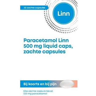 Linn Paracetamol 500mg Liquid Caps 20ST