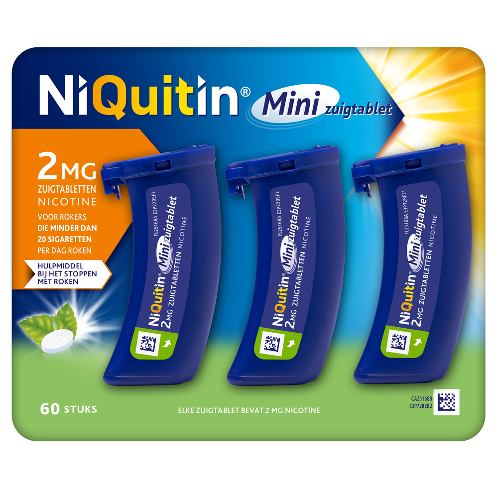 Niquitin Minizuigtabletten Mint 2.0mg