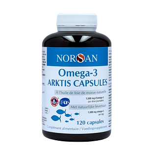 Norsan Omega-3 Arktis Capsules 120CP