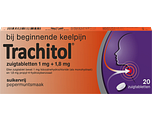 Trachitol Zuigtabletten - bij beginnende keelpijn 20TB Trachitol Zuigtabletten - bij beginnende keelpijn 20TB