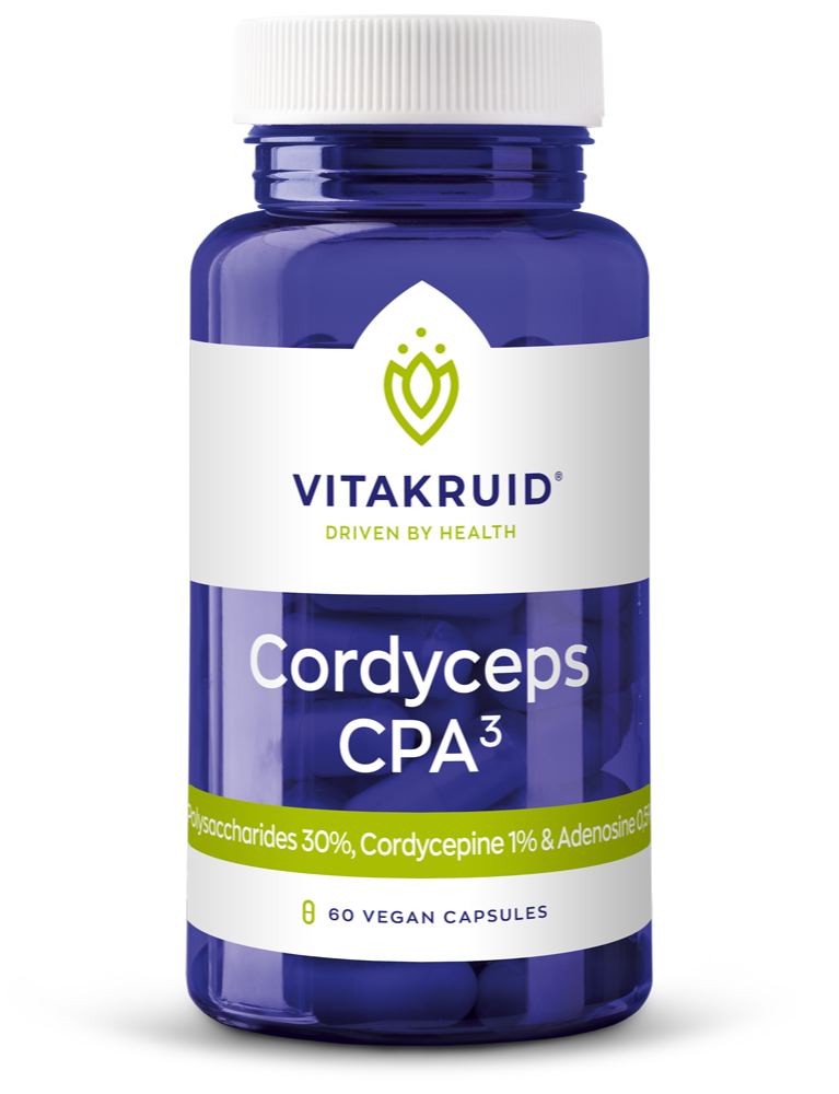 Vitakruid Cordyceps CPA3 mycelium extract 12:1 Vegacapsules 60VCP
