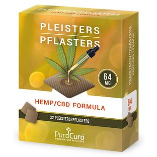 PuroCuro CBD Pleisters 64mg 32ST