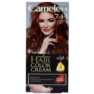 Cameleo Hair Color Cream 7.44 Copper Red 1ST Cameleo Hair Color Cream 7.44 Copper Red 1ST