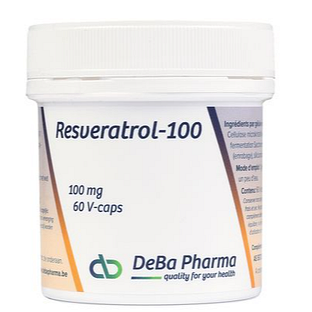 DeBa Pharma Resveratrol-100 Capsules 60VCP