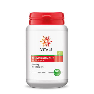 Vitals Teunisbloemolie Biologisch Softgels 100ST