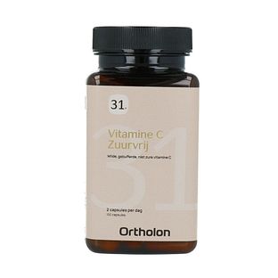 Ortholon Vitamine C Zuurvrij Capsules 100CP