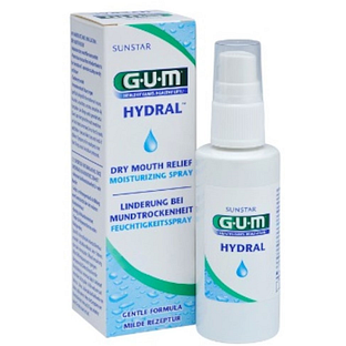 GUM Hydral Dry Mouth Relief Spray 50ML GUM Hydral Dry Mouth Relief Spray 50ML