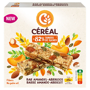 Cereal Bar Amandel & Abrikoos 3ST