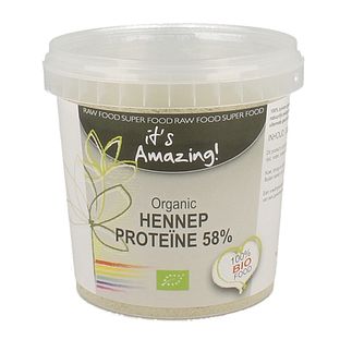 Its Amazing Organic Hennep Proteine 58% 300GR