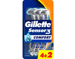 Gillette Sensor3 Comfort Wegwerpmesjes 6ST