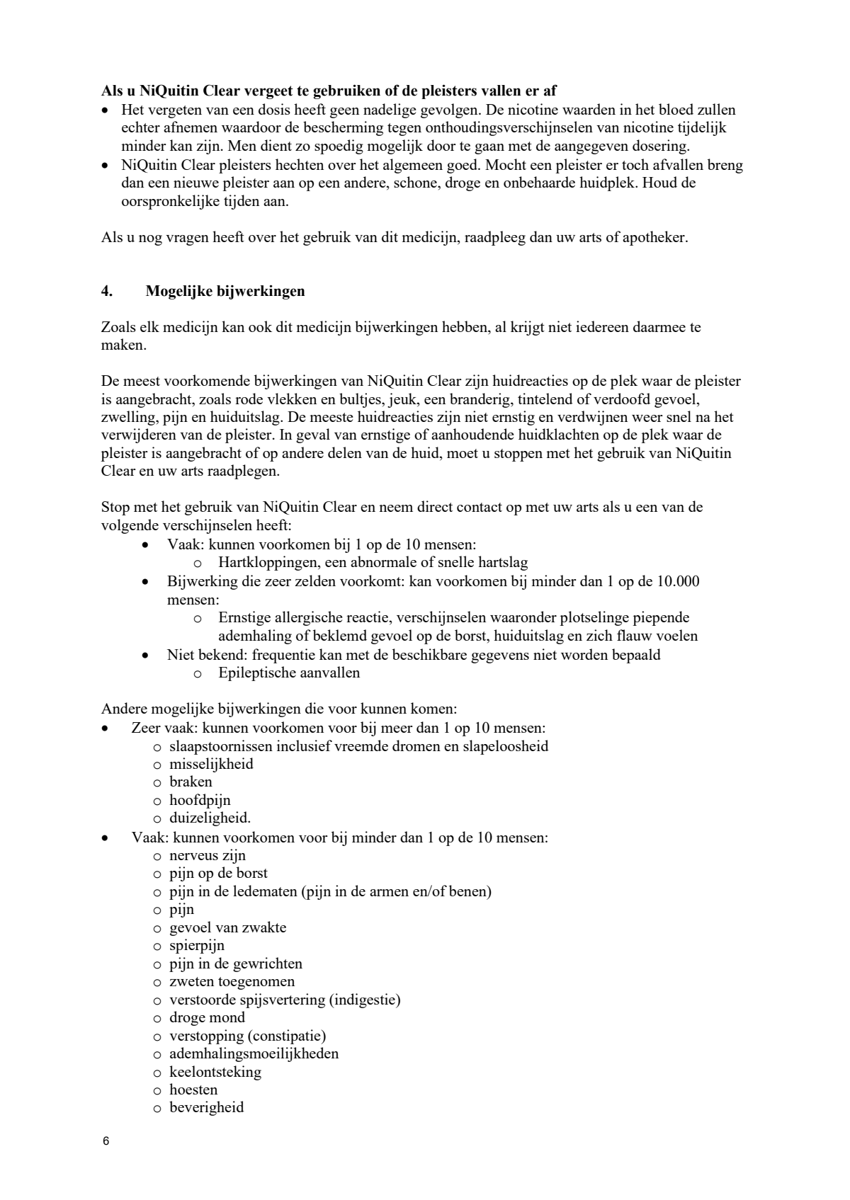 Clear Pleister Tien Weken Behandeling afbeelding van document #6, leaflet