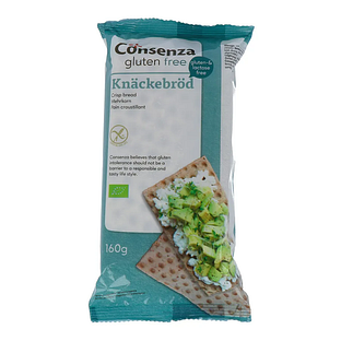 Consenza Knackebrod Meergranen 160GR Consenza Knackebrod Meergranen 160GR