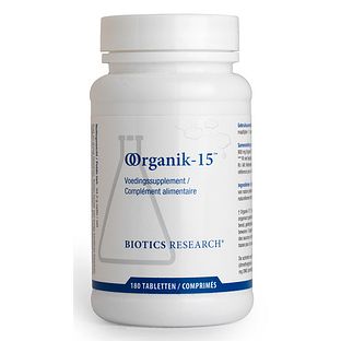 Biotics Oorganik-15 Tabletten 180TB