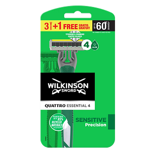 Wilkinson Quattro Essential 4 Sensitive Wegwerp 4ST