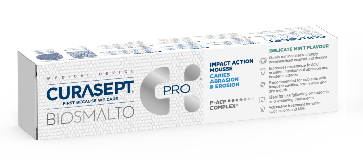 Curasept Biosmalto Pro Impact Action Mousse afbeelding