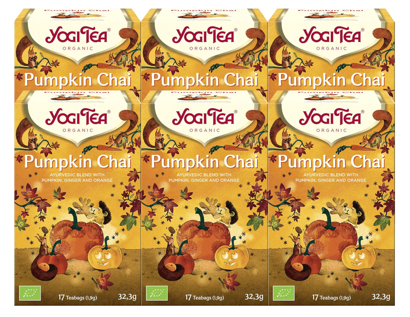 Yogi Tea Pumpkin Chai Voordeelverpakking