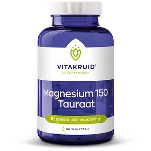 Vitakruid Magnesium 150 Tauraat Tabletten 90TB