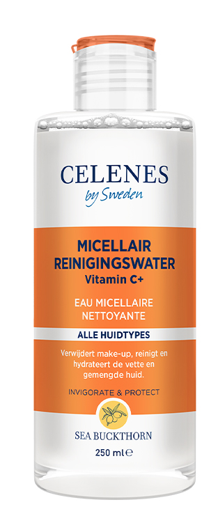Celenes by Sweden Sea Buckthorn Micellair Reinigingswater - Vette/Gecombineerde Huid afbeelding